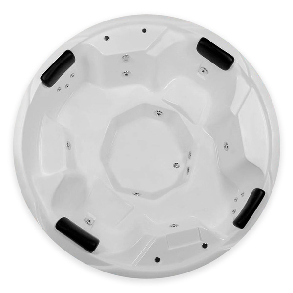 Spa Redondo Montana COMPLETO com hidromassagem em acrílico |